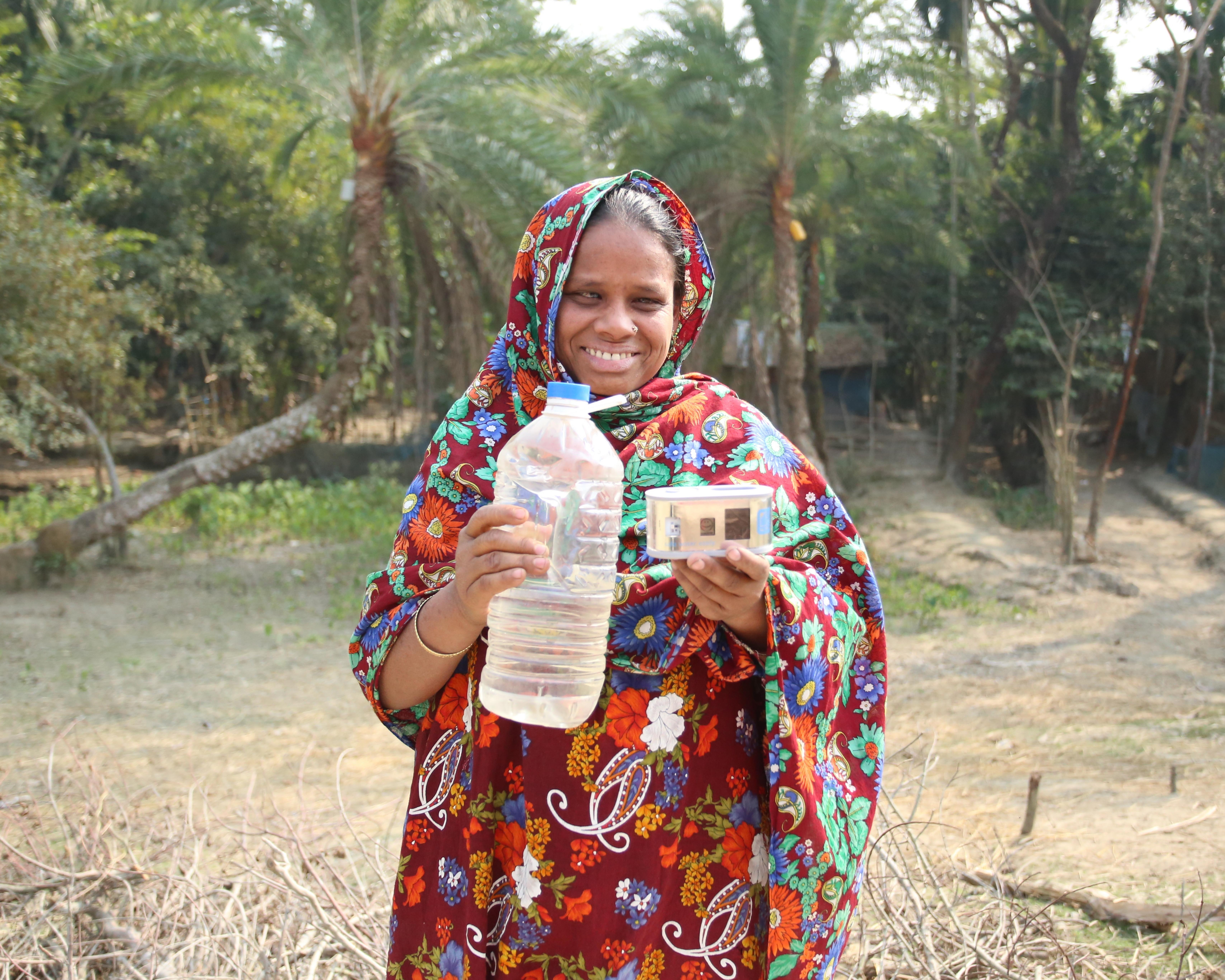 Klimaprojekt in Bangladesch für Sauberes Trinkwasser