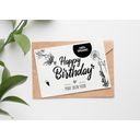 Printable Birthday Gift Certificate - Birthday Gift Certificate - Digital Voucher 