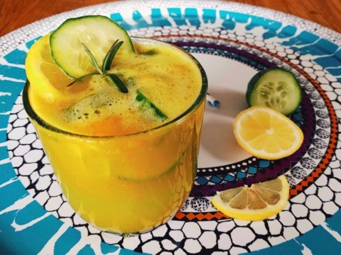 Geheimrezept: Get your Skin Glowing Kurkuma Drink