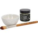 Self-Care Set for Face Masks - Organic Green Superfood Mask for Blemished and Combination Skin