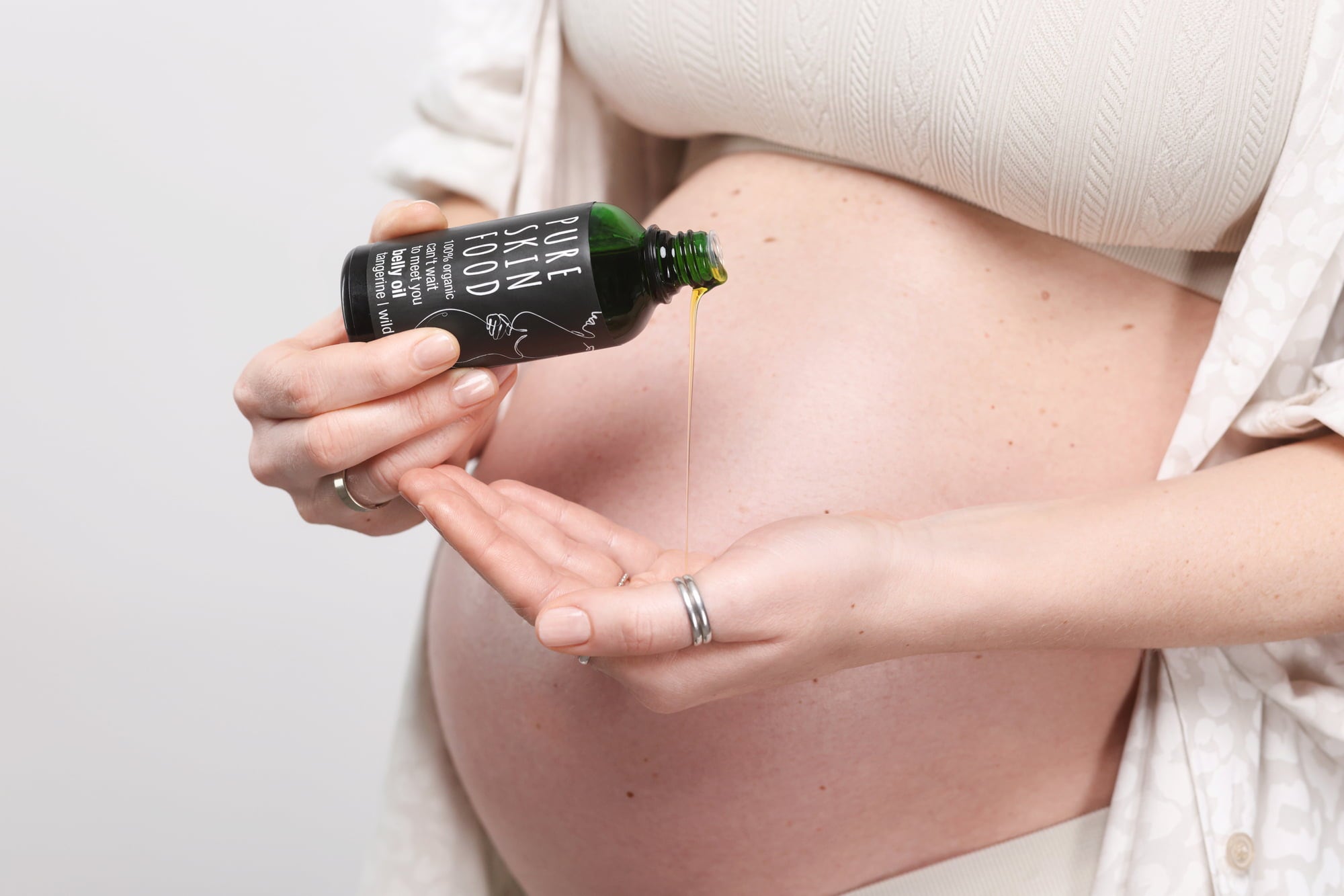 Organic Can't wait to meet you Belly Oil