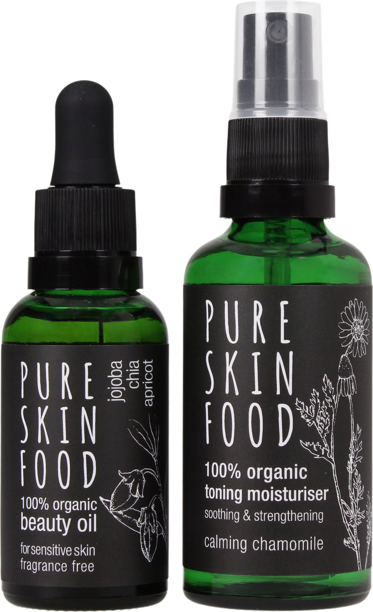 Organic Skincare Set for Sensitive Skin - 1 set