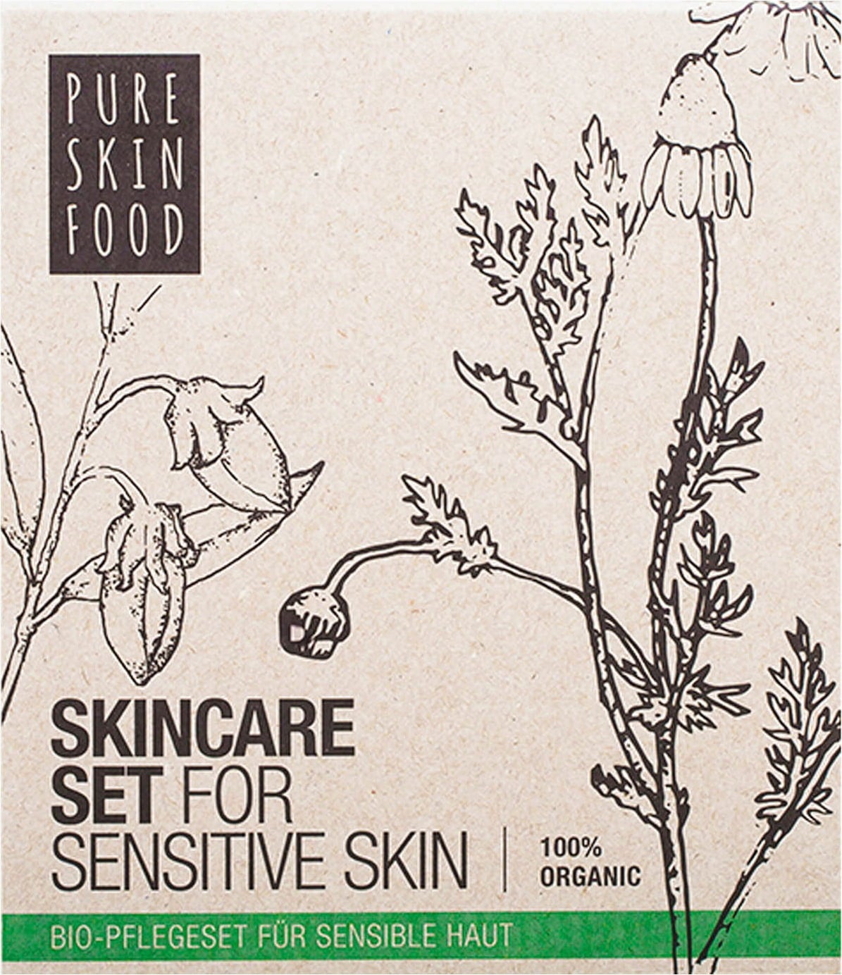 Organic Skincare Set for Sensitive Skin - 1 set