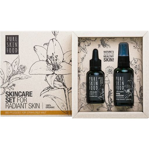 Organic Skincare Set - strålande hud - 1 Set