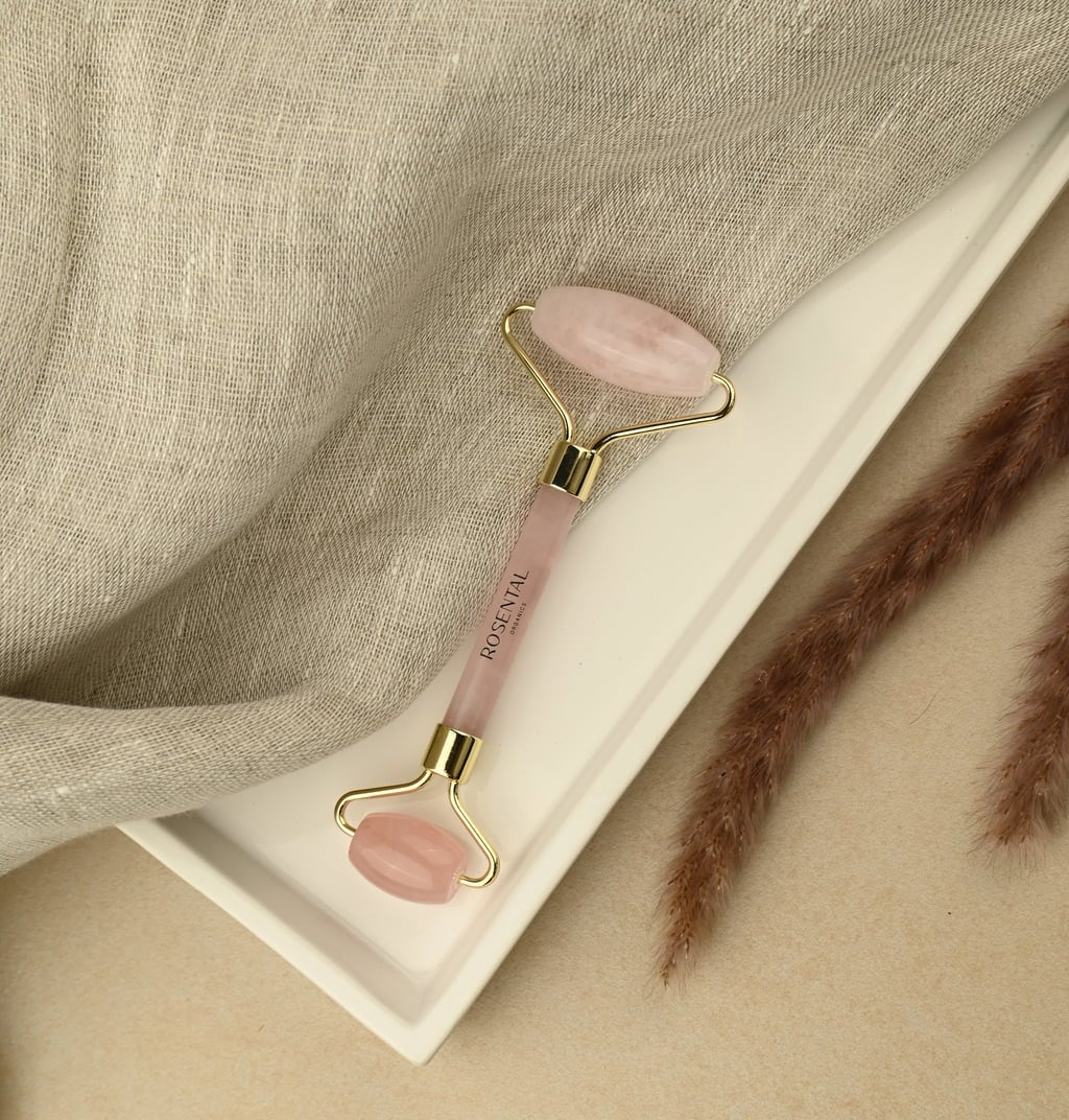 Rosental Organics - Rose Quartz Roller - 1 Unid.