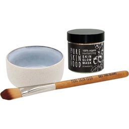 Self Care Set for Face Masks - Organic Skin Glow Mask - maska za sijočo polt