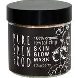 Organic Skin Glow Mask Strawberry